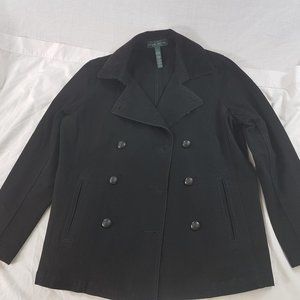 RALPH LAUREN LRL Jacket size 12 black